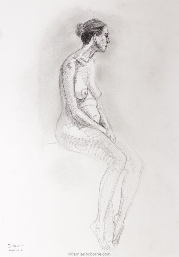 Figure drawing, Damian Osborne