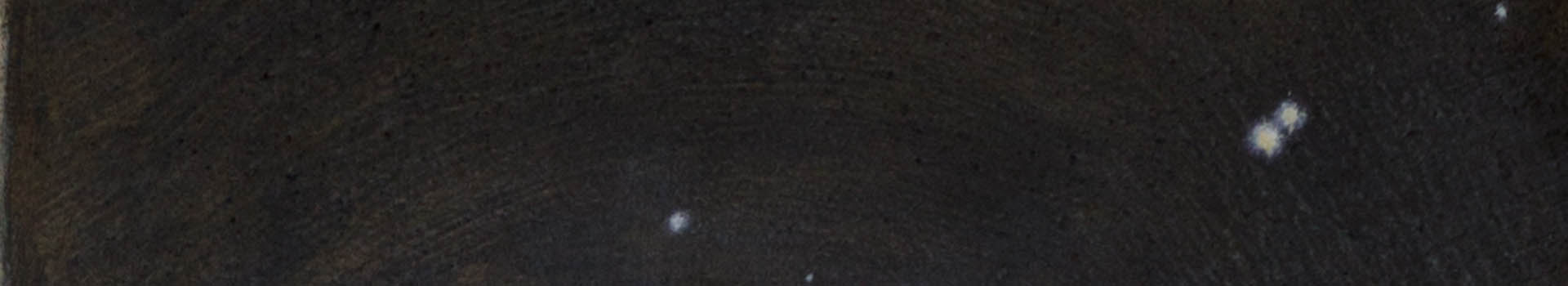 Nigredo, Saturn-Jupiter Conjunction, cropped, oil on board, Damian Osborne, 2021
