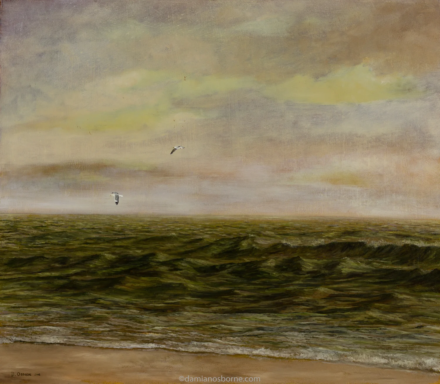 Seascape Paintings by Damian Osborne, contemporary portfolio